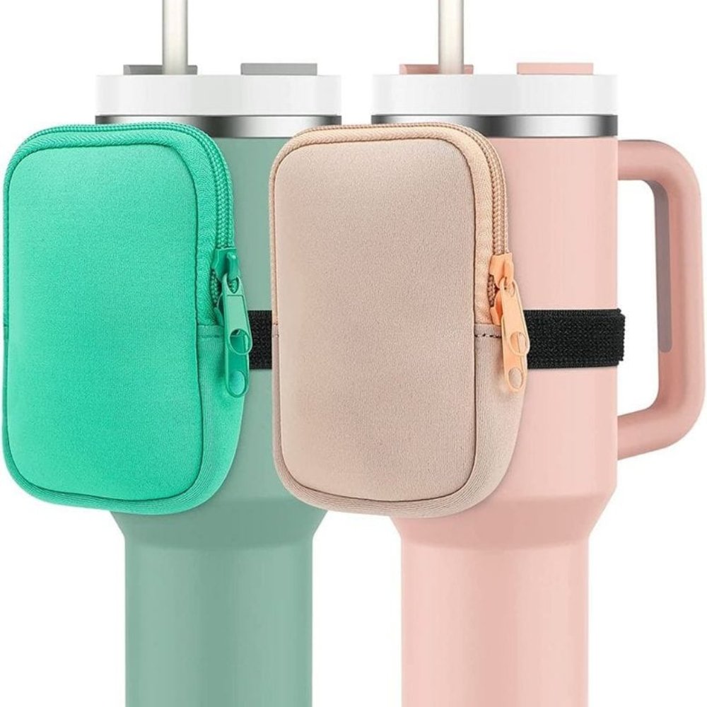 Gym Accessories Water Bottle Pouch for Stanley Quencher Adventure 40oz & Stanley